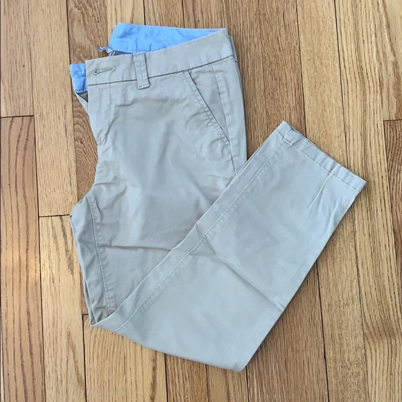 Beige cropped pants 4 - Picture 1 of 3